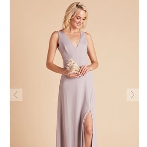 Birdy Grey Shamin Crepe Dress Lilac Size XS Bridesmaid